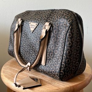 Guess Vintage Monogram Handbag